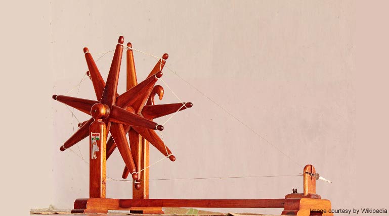 Spinning wheel In GandhiAshram