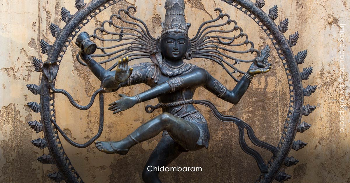 Natarajar Statue in Chidambaram - place for Yoga Retreat
