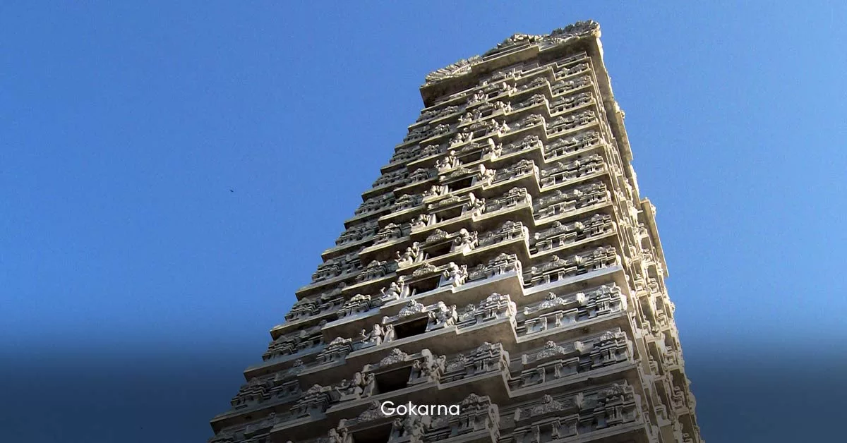 Gokarna Temple tower - vipassana practice