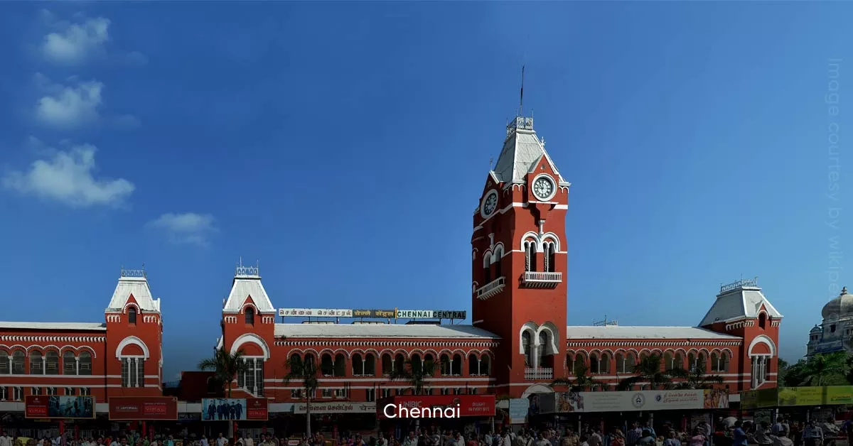 Culture Camp in Chennai - Central Railway building