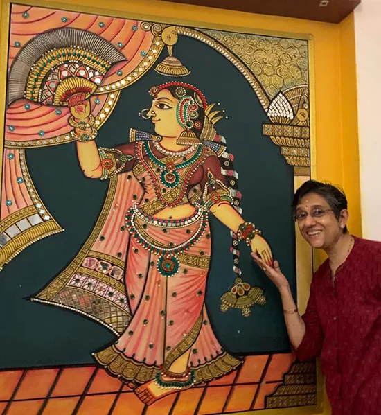 Art appreciation - Thanjavur Mural art 